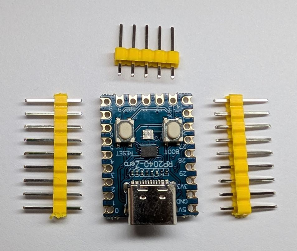 RP2040 Zero Development Board - Tiny but Mighty! (Pins Unsoldered)