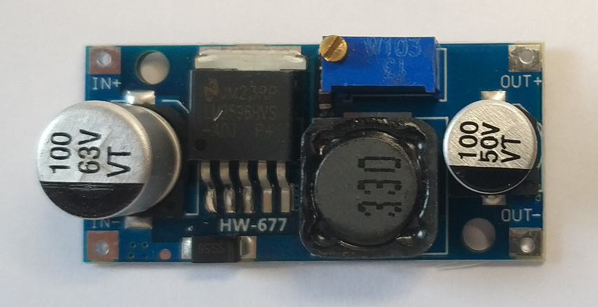 LM2596 Adjustable DC-DC Buck Converter Step Down Power Supply Module (LM2596HVS)