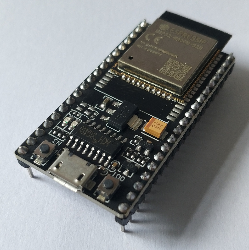 ESP32 + optional case : ESP32-WROOM-32E : Development Board Dual Core