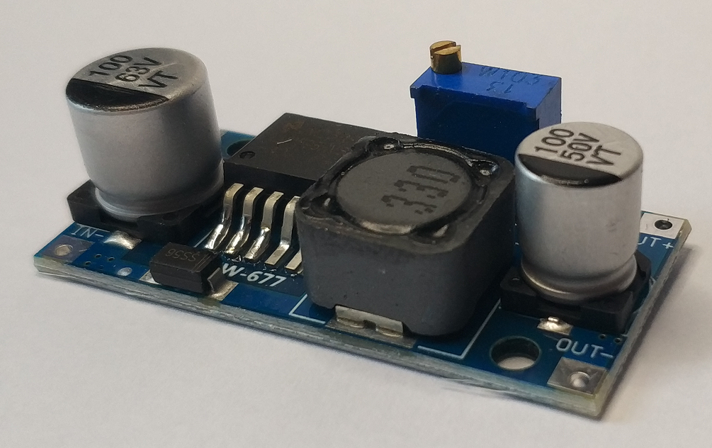 LM2596 Adjustable DC-DC Buck Converter Step Down Power Supply Module (LM2596HVS)