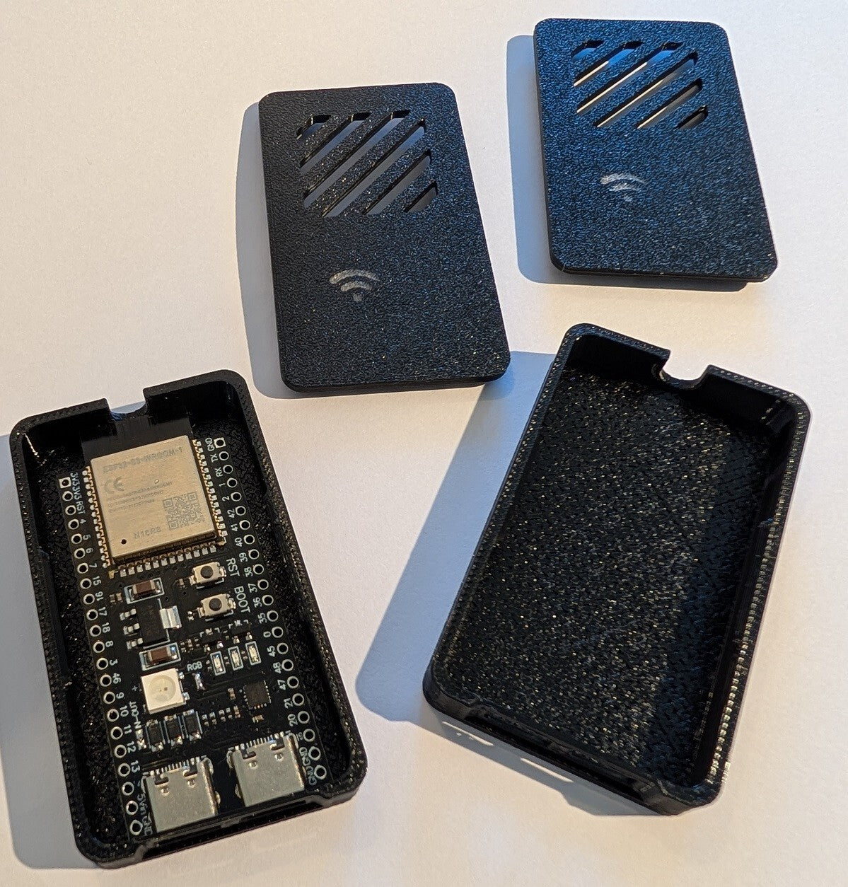 Slim Case for ESP32 (2 pack) : fits ESP32-S3-WROOM-1