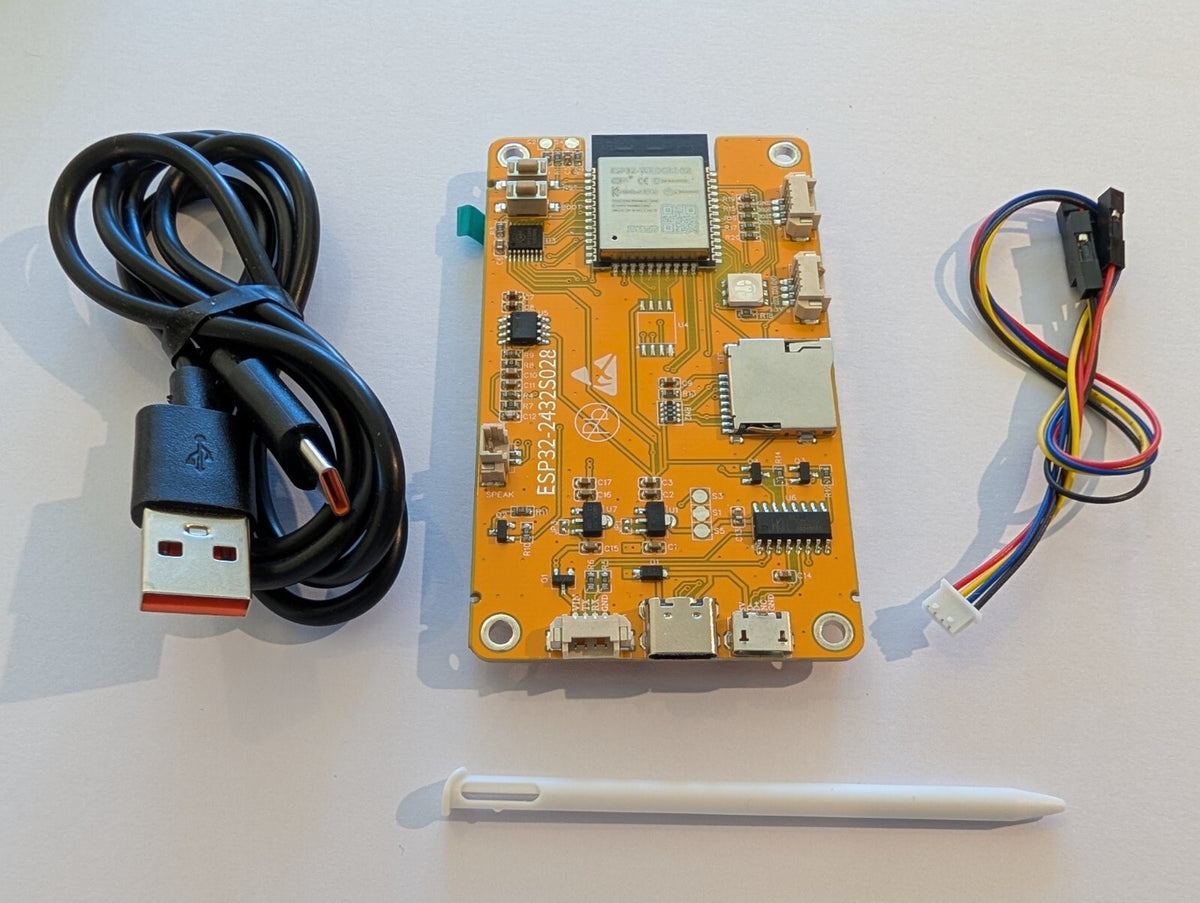 ESP32 Cheap Yellow Display (CYD) - 2.8 inch display devkit- ESP32-2432S028