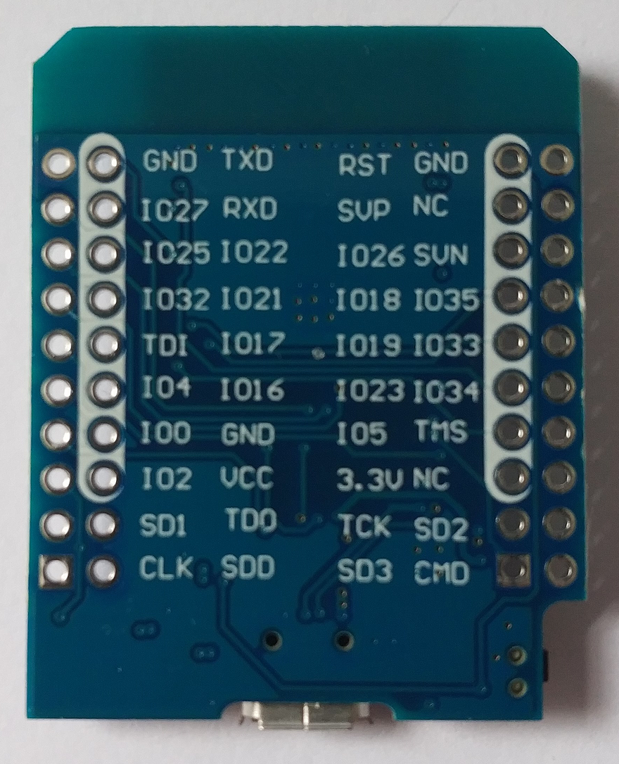 D1 Mini ESP32 with pins : WiFi / Bluetooth / Dual Core / ESP-32