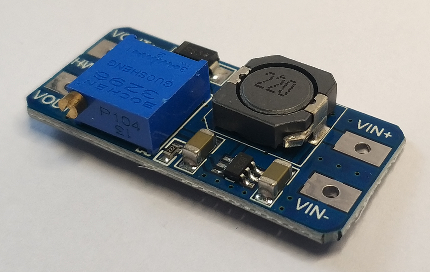 5x MT3608 : 2A DC-DC Step Up 2-24V : Adjustable Converter Boost Module