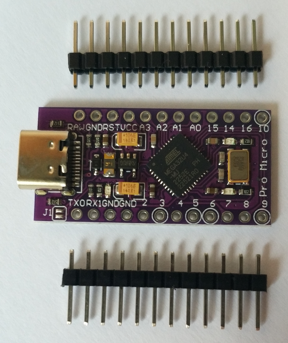 Pro Micro ATmega32u4 5v 16MHz : USB-C