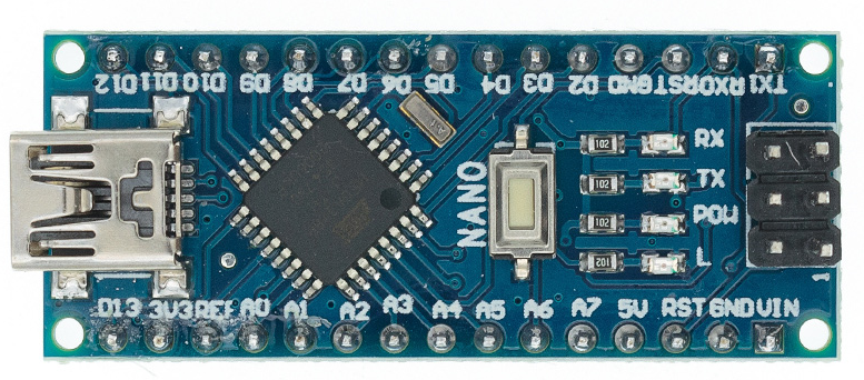 NANO 3.0 with soldered headers : ATMEGA328P : Compatible with Arduino